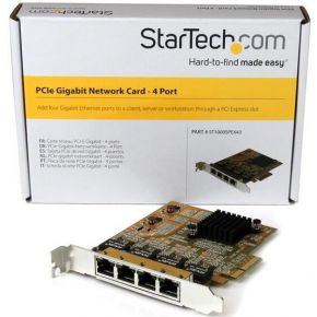StarTech.com 4-Poort PCI Express Gigabit Netwerkkaart - afbeelding 5