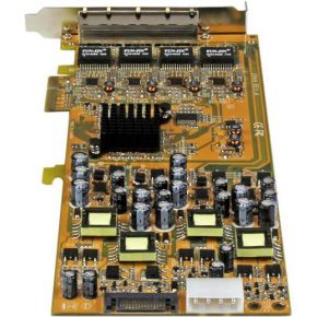 StarTech.com 4-Poorts Gigabit Power over Ethernet PCIe Netwerkkaart - afbeelding 2