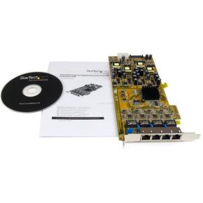 StarTech.com 4-Poorts Gigabit Power over Ethernet PCIe Netwerkkaart - afbeelding 5