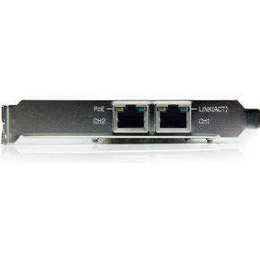 StarTech.com 2-Port PCI Express Gigabit Ethernet Network Card with PoE/PSE - afbeelding 3