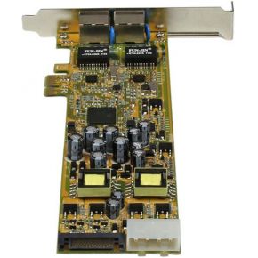 StarTech.com 2-Port PCI Express Gigabit Ethernet Network Card with PoE/PSE - afbeelding 4