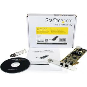 StarTech.com 2-Port PCI Express Gigabit Ethernet Network Card with PoE/PSE - afbeelding 5
