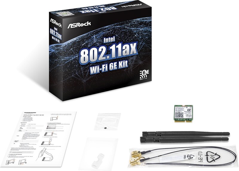 Asrock deskmini m 2 wifi6e ax210 3 orig - ASRock DeskMini M.2 Kit () WiFi Adapter