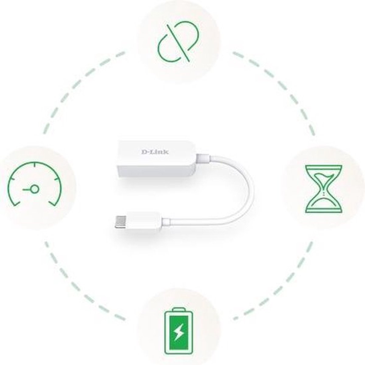 DUB-E250 USB-C to 2.5G Ethernet Adapter - afbeelding 6