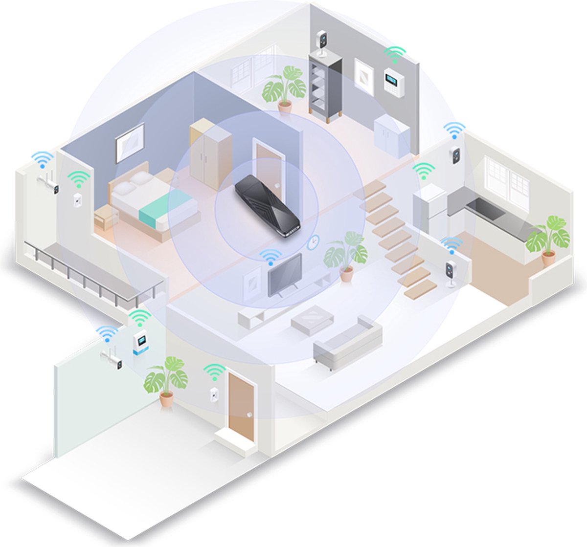 D-Link Dwa-X1850 - Wi-Fi Adapter - Usb 3.02 - Wifi 6 - Mu-Mimo wifi adapter - afbeelding 2
