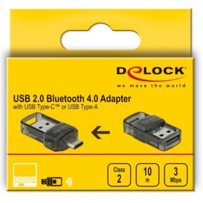 USB 2.0 Bluetooth 4.0 Adapter 2-in-1 USB-C/A - afbeelding 4