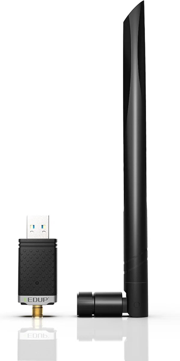Edup 1300Mbps Wifi Adapter - 2.4Ghz/5.8Ghz Dual Band - Usb 3.0 Draadloze - afbeelding 9