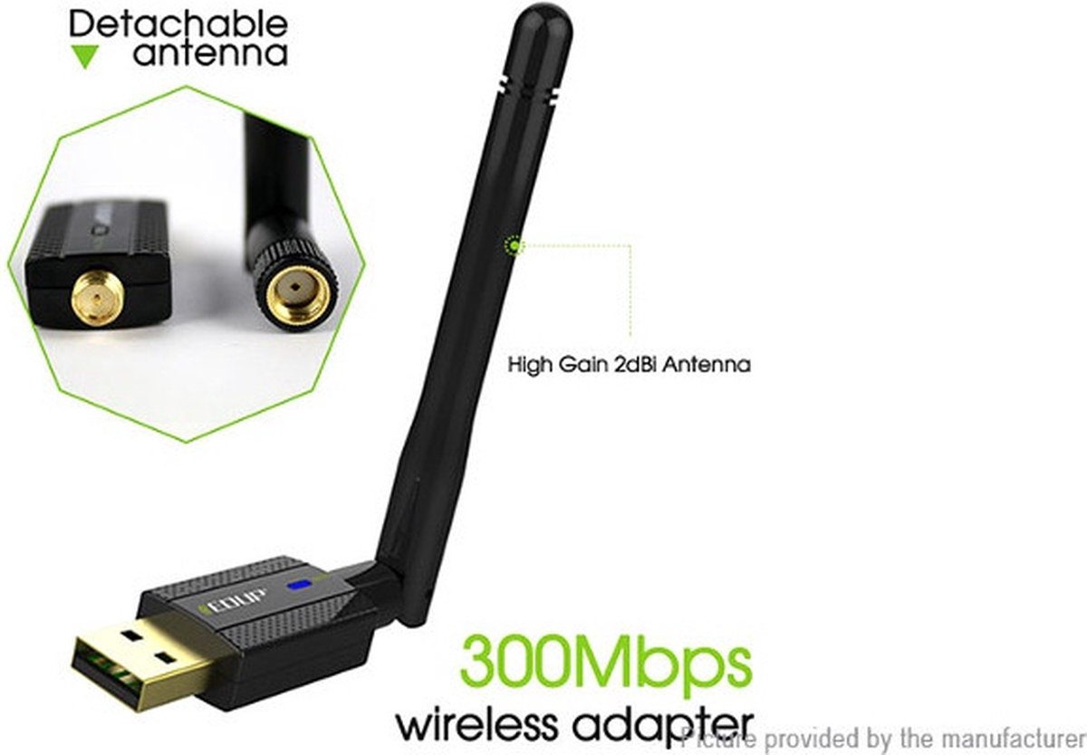 EP-N8553 Nano USB WiFi Adapter 150Mbps - afbeelding 4