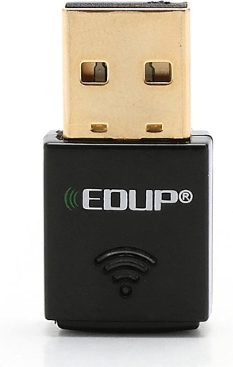 EDUP Edup Ep-N1557 Wifi Adapter - 300 Mbps - Wireless N Usb Adapter - Wifi Dongle - Compatibel Met Mac En Windows