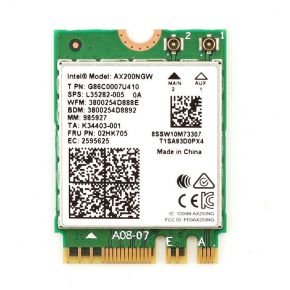Intel Intel Nic Wi-Fi 6 Ax200 2230 Wifi-Adapter Pci-Express 2400 Mbit/S