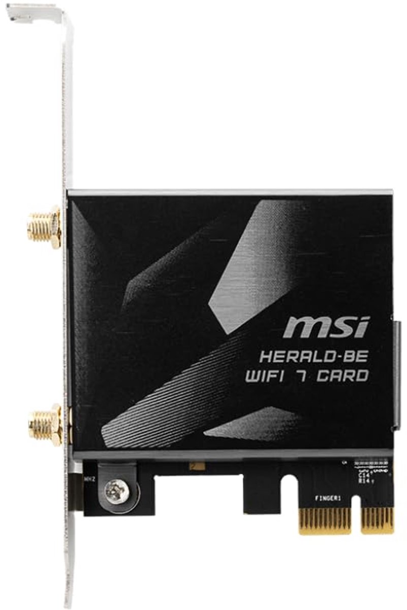 Msi Herald-Be Wi-Fi 7 Max (Wi-Fi 7, 802.11Be, Bluetooth 5.4, Pcie, Multi-Link wifi adapter - afbeelding 4
