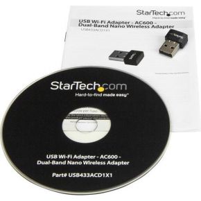 StarTech.com AC600 Dual-Band Nano USB Wi-Fi Adapter - afbeelding 4