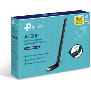 Archer T600U Plus AC600 High Gain Wireless Dual Band USB Adapter - afbeelding 4