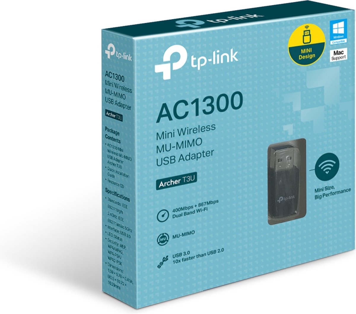 Tp-Link Archer T3U - Wifi-Adapter wifi adapter - afbeelding 4