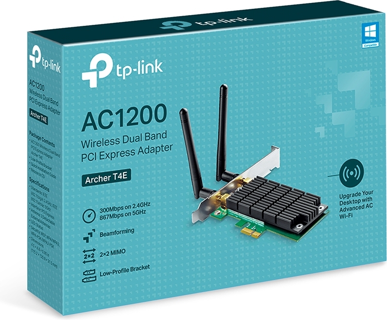 Tp link archer t4e netwerkkaart 4 orig - TP-Link Archer T4E Adapter WiFi Adapter