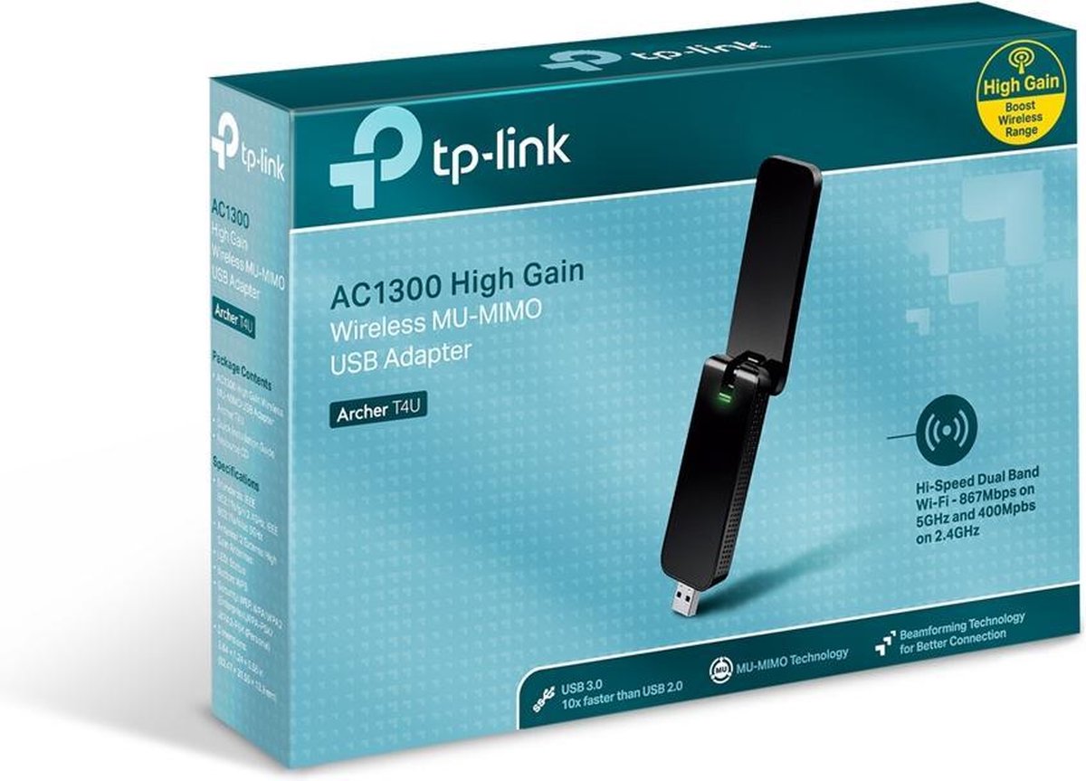 Tp-Link Archer T4U - Wifi-Adapter wifi adapter - afbeelding 5