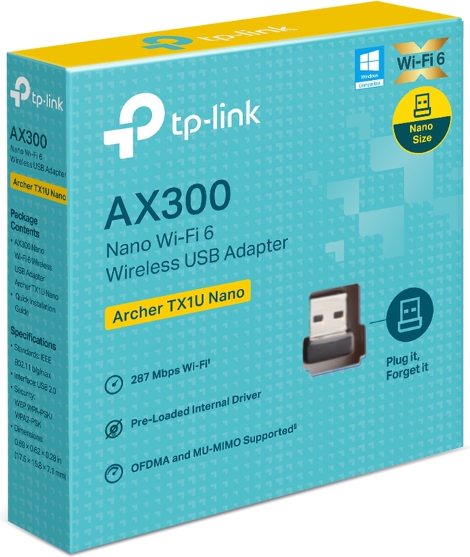 Tp link archer tx1u nano ax300 wifi 6 4 orig - Tp-Link Archer TX3000E Adapter WiFi Adapter