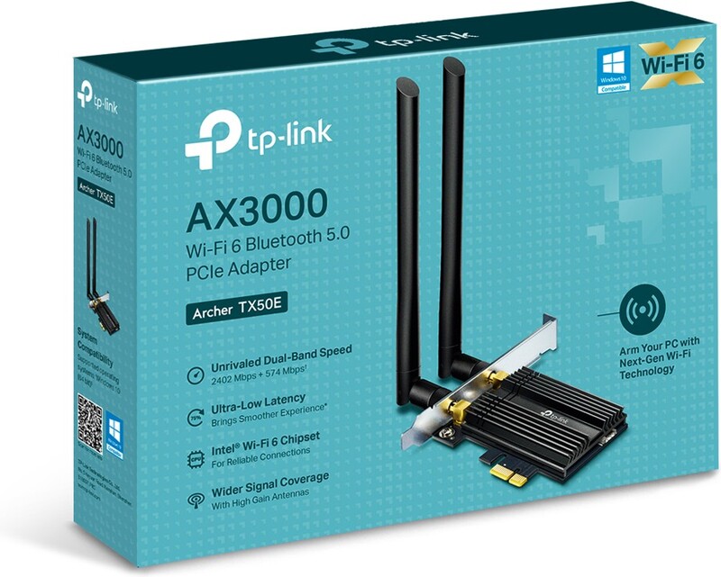Tp link archer tx50e wireless netwerka 2 orig - TP-Link Archer TX50E Adapter WiFi Adapter