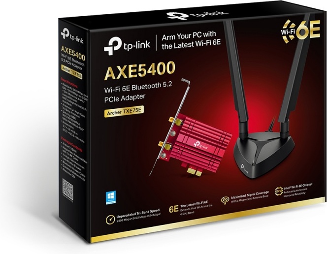 Tp link archer txe75e netwerkadapter a 4 orig - TP-Link Archer TXE75E Adapter WiFi Adapter