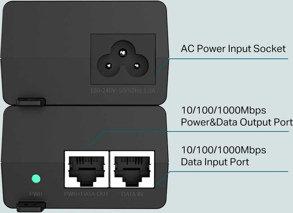 Tp-Link Tl-Poe160S - Poe Adapter wifi adapter - afbeelding 8