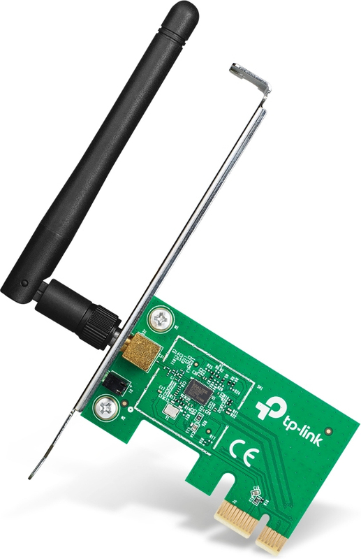 Tp link tl wn781nd netwerkkaart 2 orig - TP-Link 150Mbps Wireless N PCI Express Adapter