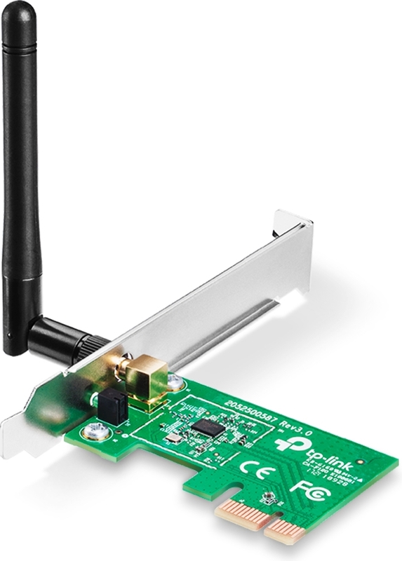 Tp link tl wn781nd netwerkkaart 3 orig - TP-Link 150Mbps Wireless N PCI Express Adapter