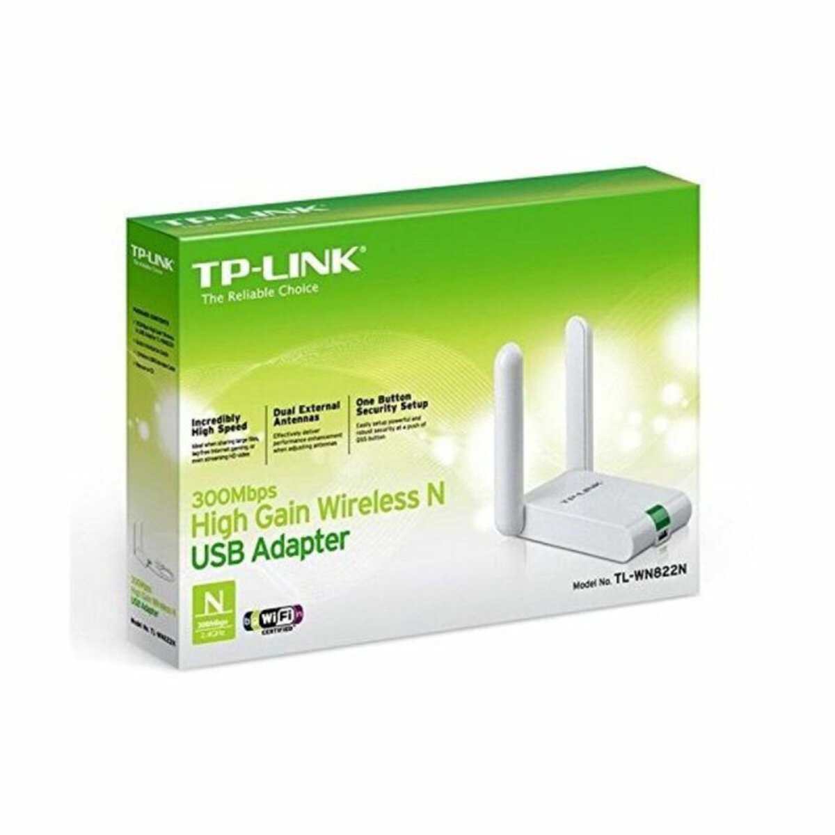 Tp-Link Tl-Wn822N Wlan 300 Mbit/S wifi adapter - afbeelding 3