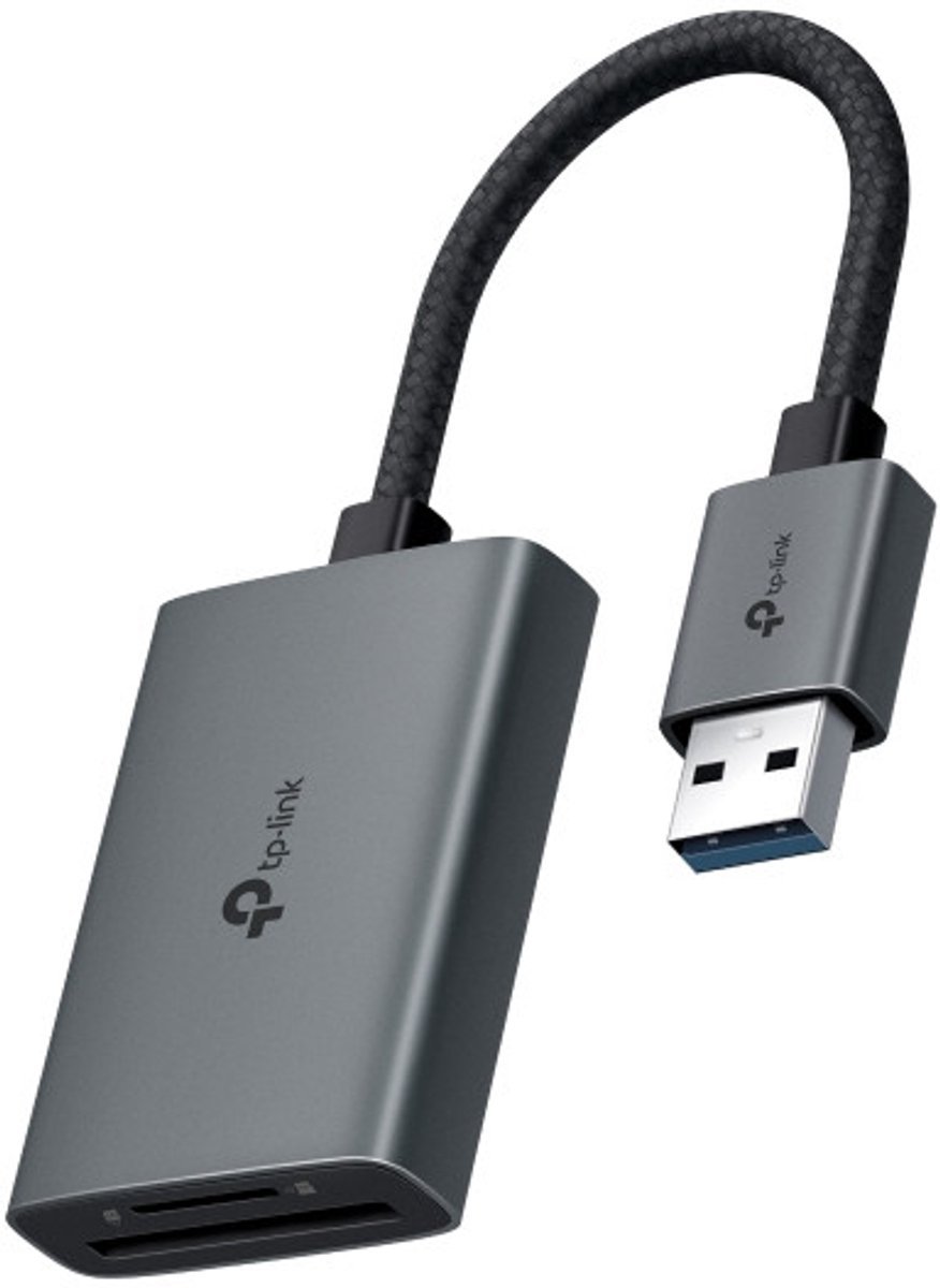 TP-Link Tp-Link Ua430 Geheugenkaartlezer Usb 3.2 Gen 1 (3.1 Gen 1) Type-C Grijs
