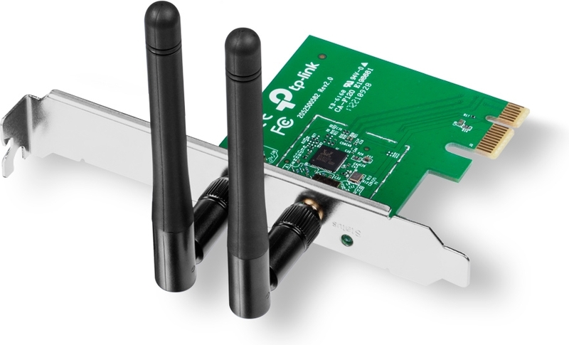 Tp link wn881nd netwerkkaart 2 orig - TP-Link 300Mbps Wireless N PCI Express Adapter