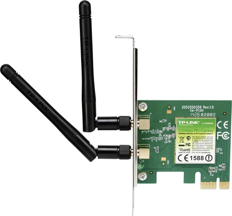 Tp link wn881nd netwerkkaart - TP-Link 300Mbps Wireless N PCI Express Adapter