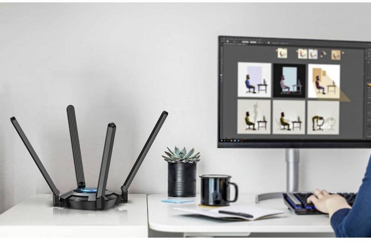 Wavlink Vitesse Ultra Wifi 6E Ax5400 Usb3.0 Adapter Wifi-Adapter Usb-A 3.0 5400 wifi adapter - afbeelding 8