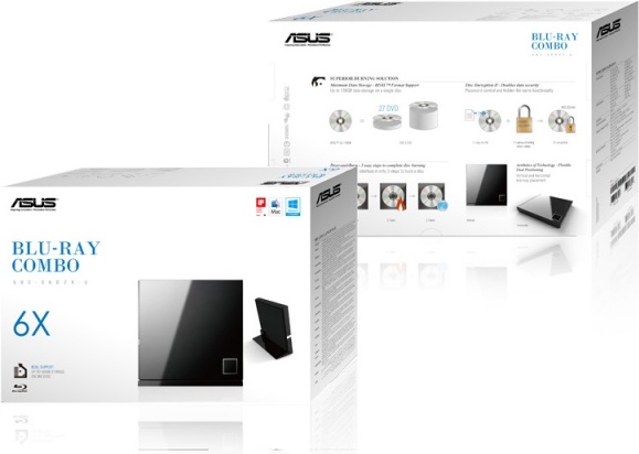 Asus optical bluray lezer sbc 06d2x 4 orig - Asus SBC-06D2X-U - Externe Blu-Ray Lezer Optical Drive