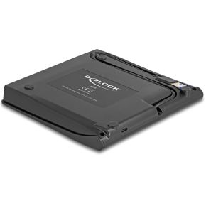 Delock 42636 behuizing voor opslagsta 2 orig - DeLock 42636 5.25" 12.7mm 3.0 Enclosure Black Optische Drive (Black)
