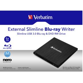 Verbatim External Slimline CD/DVD Writer - afbeelding 5