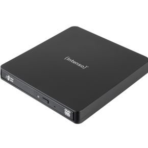 Intenso Intenso Eod 400D Slim Externe Cd/Dvd Brander - Usb 3.2 - Cd - Dvd - Inclusief Ashampoo Burning Studio