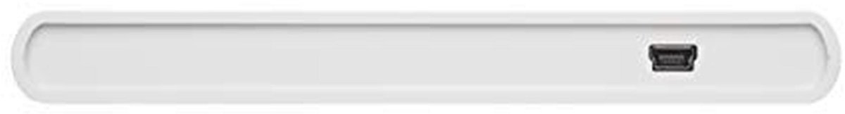 Merkloos Verbatim Externe Slimline Cd/Dvd-Brander, 43894 Wit optisch station - afbeelding 2