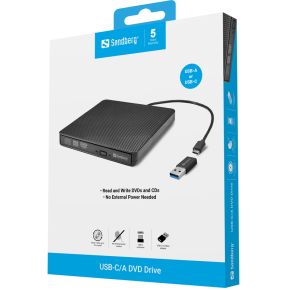 USB-C/A DVD Drive - afbeelding 5