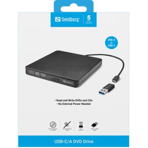 USB-C/A DVD Drive - afbeelding 6