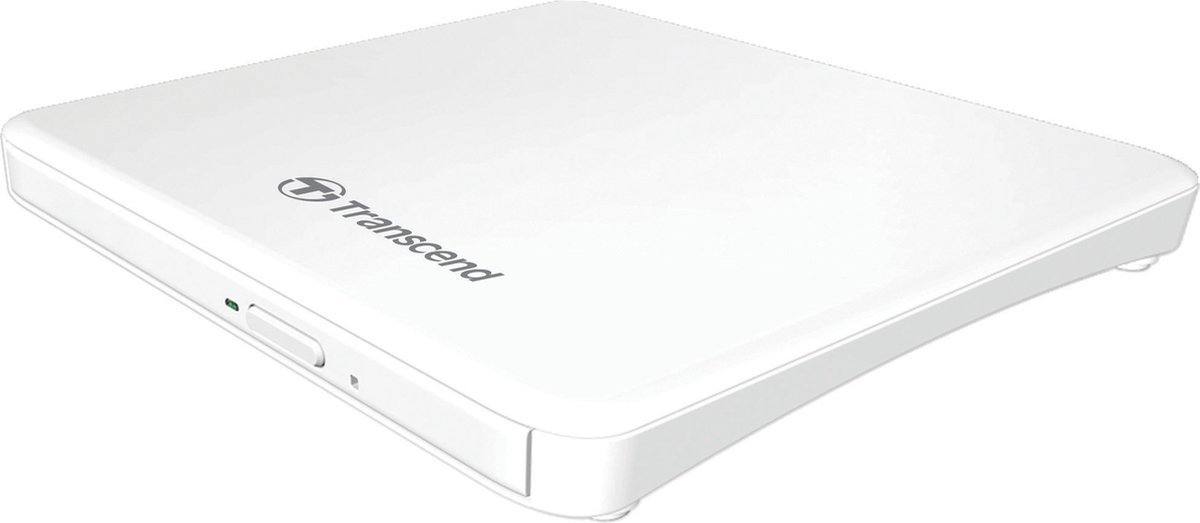 Transcend Transcend External Slim Portable Dvd- White