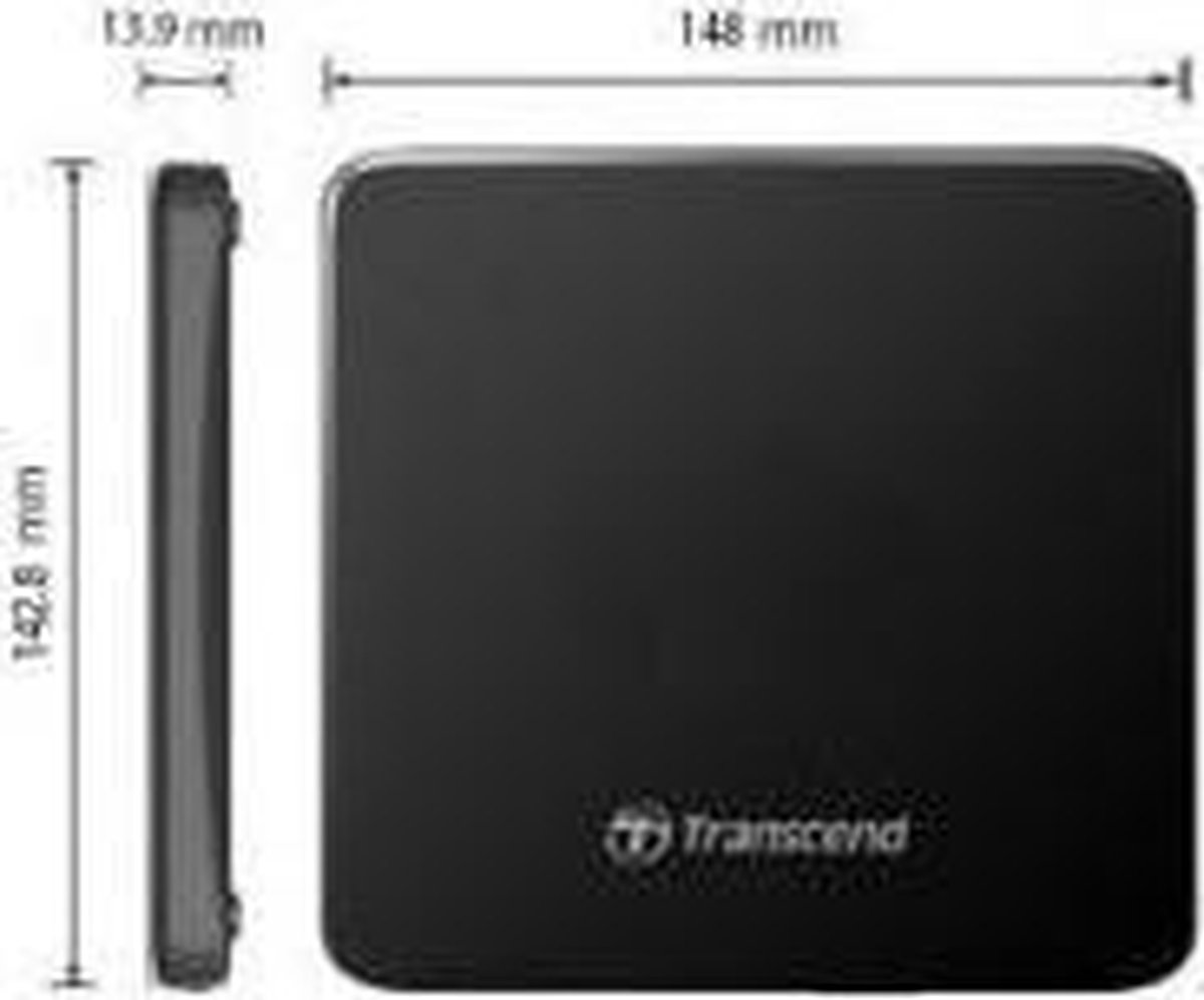 Transcend Slim Portable - Externe Dvd Brander optisch station - afbeelding 6