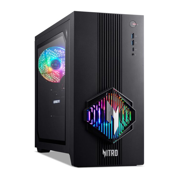 Acer nitro n30 100 ar7970 pc 11 orig - Acer Nitro AMD Ryzen 7 8700F Radeon RX 9070 XT 32GB 1TB Desktop-pc