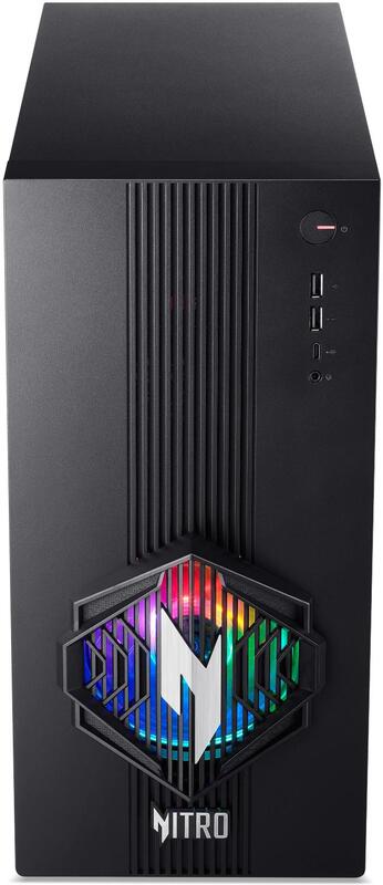 Acer nitro n30 100 ar7970 pc 4 orig - Acer Nitro AMD Ryzen 7 8700F Radeon RX 9070 XT 32GB 1TB Desktop-pc