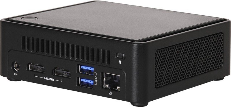 Asrock nucs box 125h sff zwart bga
