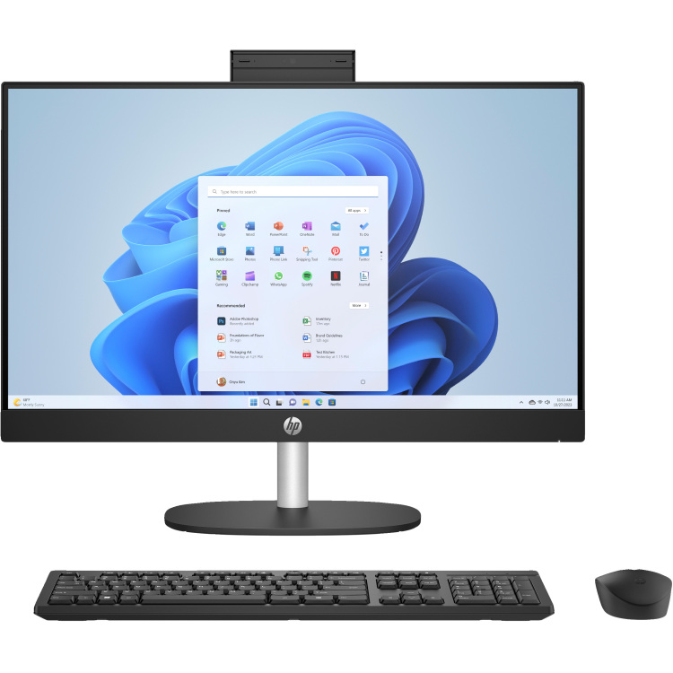 Hp aio 24 cr0055nd 895r1ea pc sys 11 orig - HP AIO 24-cr0055nd AMD Ryzen 5 7520U 16GB 512GB All-in-one-pc
