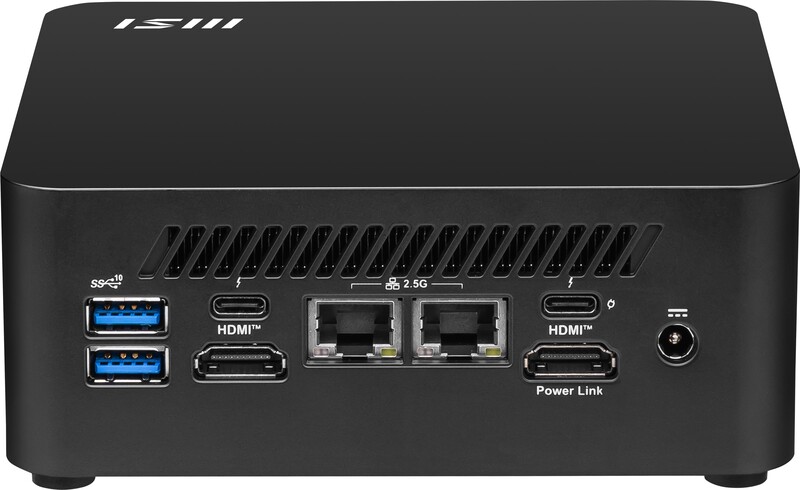 Msi cubi nuc 1mg 244beu barebone 2 orig - MSI Cubi NUC 1MG-244BEU Intel Core 3 100U Barebone