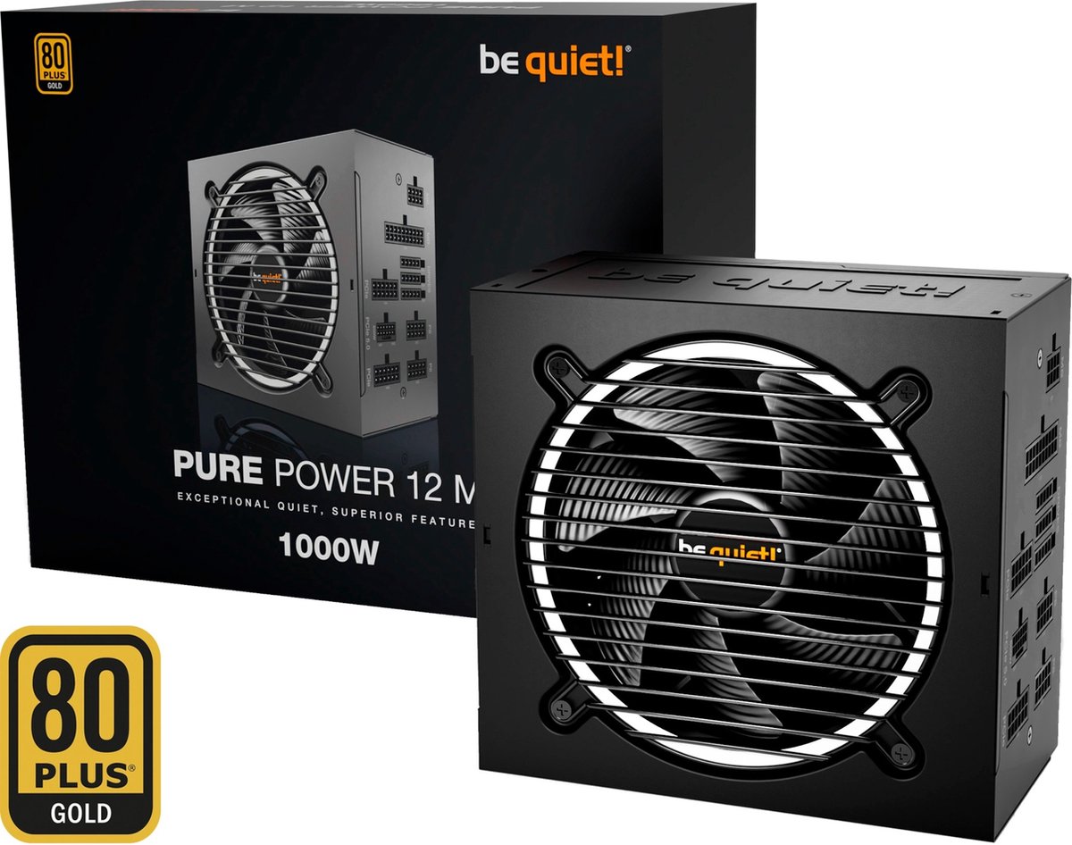be quiet! Pure Power 12 M 1000W Voeding - afbeelding 9