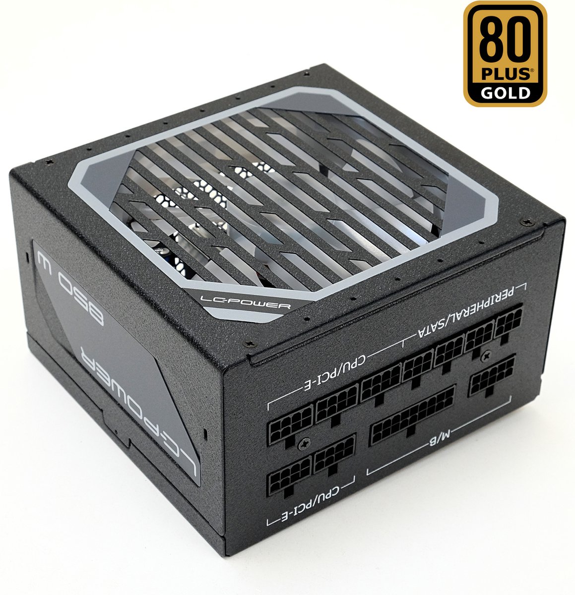 850W Super Silent Modular 80 Plus Gold Power Supply -Lc6850M Version 2.31 Computer Voeding - afbeelding 3