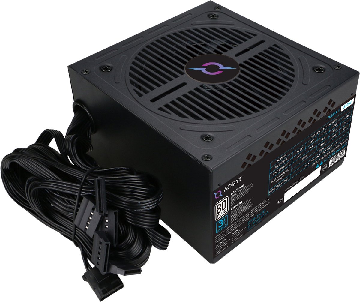 Aqirys - Aqrys_Pulsarsi550W - Psu - 550W - 80 Plus White - afbeelding 2