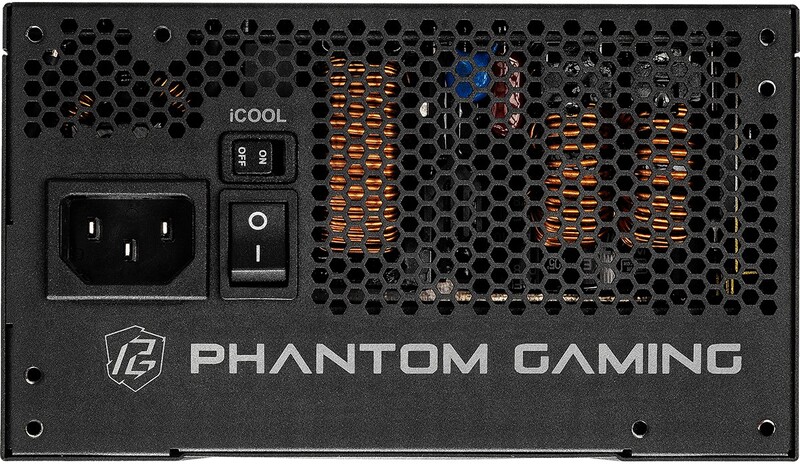 Asrock phantom pg 1000g voeding atx12 4 orig - ASRock PG-1000G 1000W Voeding