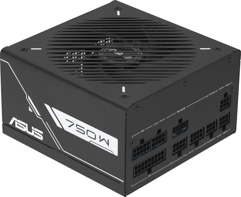 Asus prime serie pc voeding 750w 80 2 orig - ASUS Prime AP-750G 80 Plus Gold Fully Modular ATX 750W Voeding (Black)